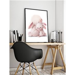 Постер, плакат интерьерный 40x60см - Cute hare