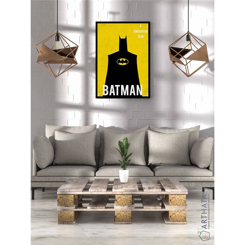 Постер, плакат интерьерный 40x60см - Batman