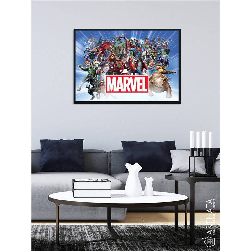 Постер, плакат интерьерный 40x60см - Marvel