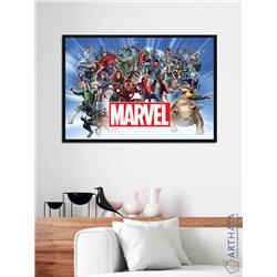 Постер, плакат интерьерный 40x60см - Marvel