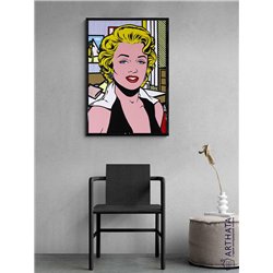 Постер, плакат интерьерный 40x60см - Marilyn Monroe