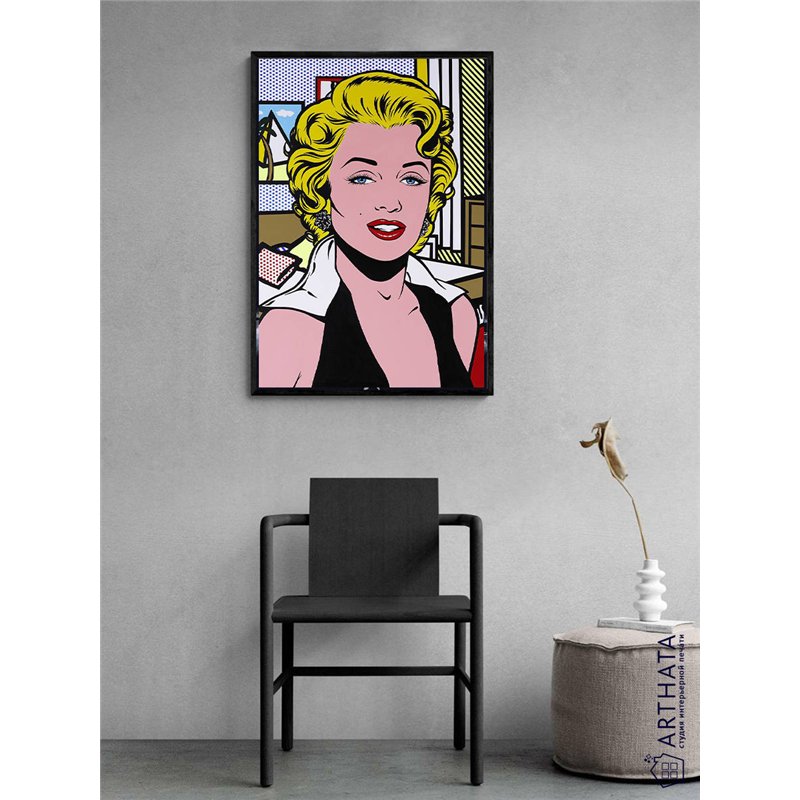 Постер, плакат интерьерный 40x60см - Marilyn Monroe