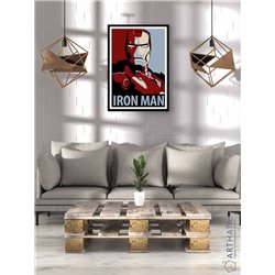 Постер, плакат интерьерный 40x60см - Iron Man