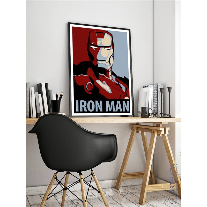 Постер, плакат интерьерный 40x60см - Iron Man