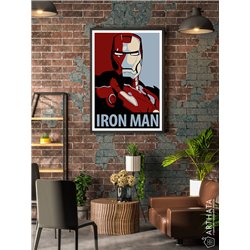 Постер, плакат интерьерный 40x60см - Iron Man