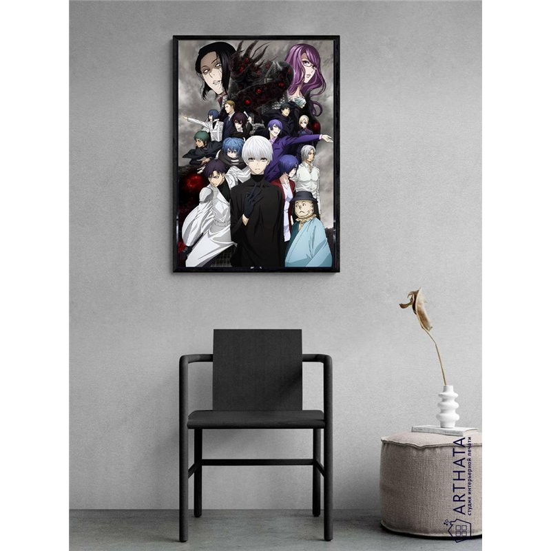 Постер, плакат интерьерный 40x60см - Tokyo Ghoul