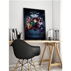 Постер, плакат интерьерный 40x60см - Demon Slayer
