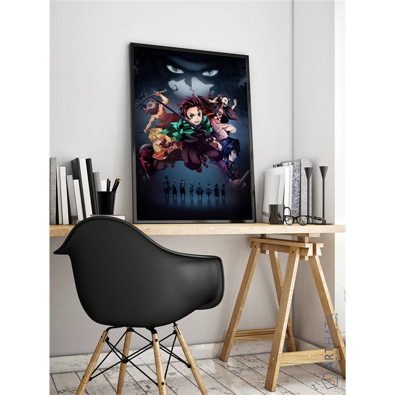 Постер, плакат интерьерный 40x60см - Demon Slayer