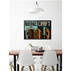 Постер, плакат интерьерный 40x60см - Minecraft