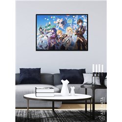 Постер, плакат интерьерный 40x60см - Genshin Impact