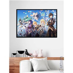 Постер, плакат интерьерный 40x60см - Genshin Impact