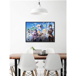 Постер, плакат интерьерный 40x60см - Genshin Impact
