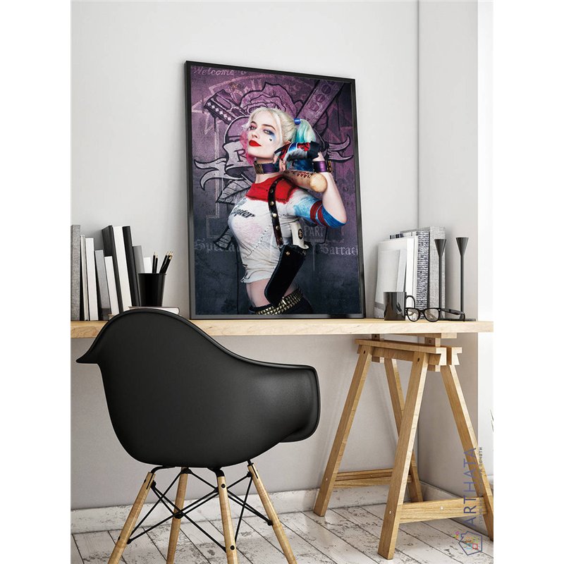 Постер, плакат интерьерный 40x60см - Harley Quinn