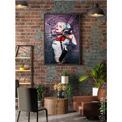 Постер, плакат интерьерный 40x60см - Harley Quinn