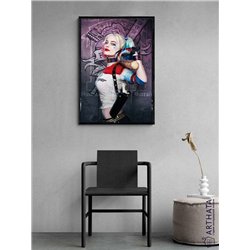 Постер, плакат интерьерный 40x60см - Harley Quinn