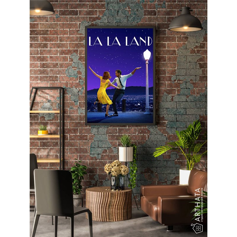 Постер, плакат интерьерный 40x60см - La La Land