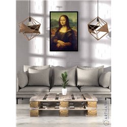Постер, плакат интерьерный 40x60см - Leonardo Da Vinci - Mona Lisa
