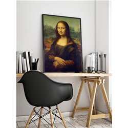 Постер, плакат интерьерный 40x60см - Leonardo Da Vinci - Mona Lisa