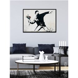 Постер, плакат интерьерный 40x60см - Banksy