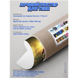 Постер, плакат интерьерный 40x60см - Pirates of the Caribbean