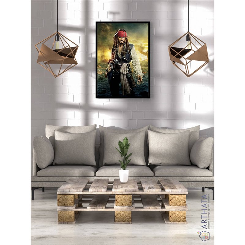 Постер, плакат интерьерный 40x60см - Pirates of the Caribbean