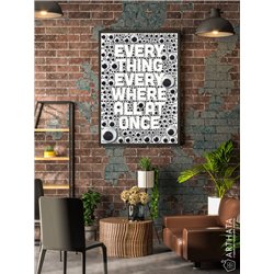Постер, плакат интерьерный 40x60см - Everything Everywhere All at Once