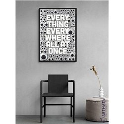 Постер, плакат интерьерный 40x60см - Everything Everywhere All at Once