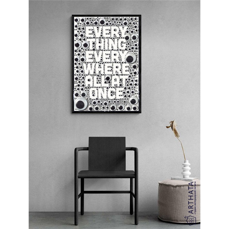 Постер, плакат интерьерный 40x60см - Everything Everywhere All at Once
