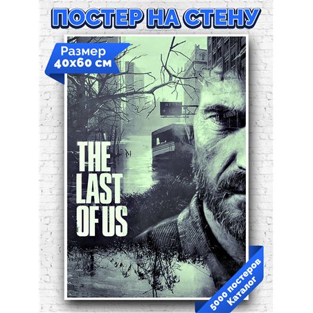 Постер, плакат интерьерный 40x60см - The Last of Us