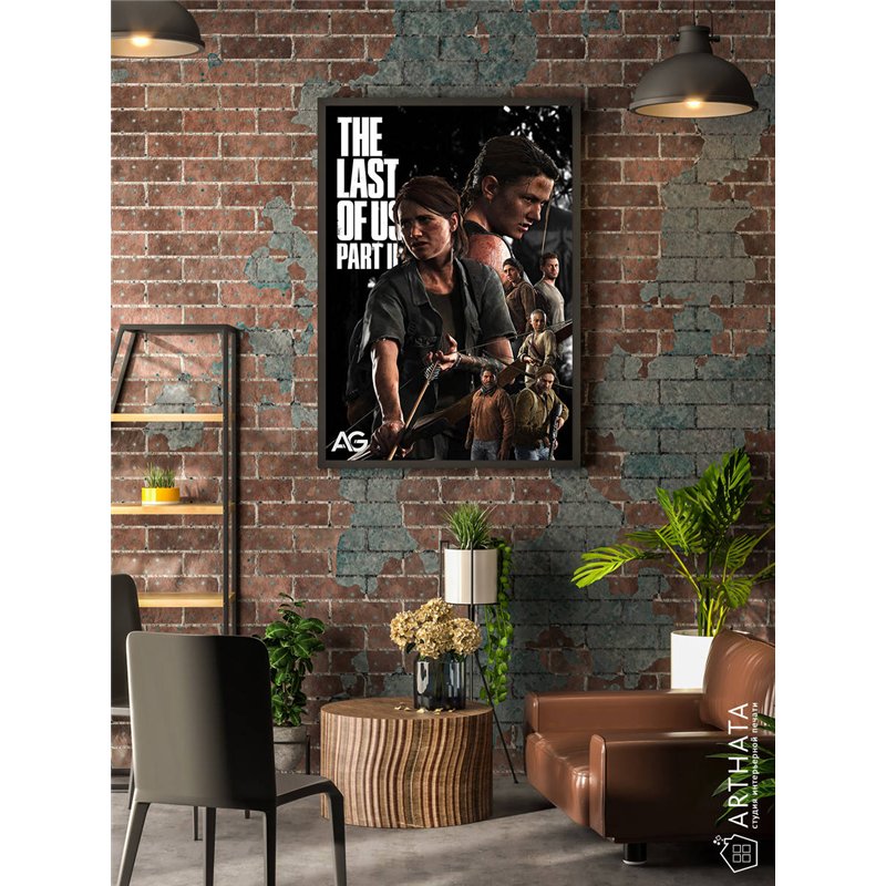 Постер, плакат интерьерный 40x60см - The Last of Us