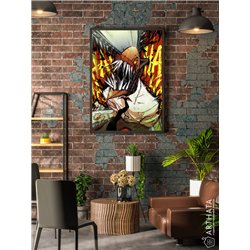 Постер, плакат интерьерный 40x60см - Chainsaw Man