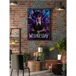 Постер, плакат интерьерный 40x60см - Wednesday