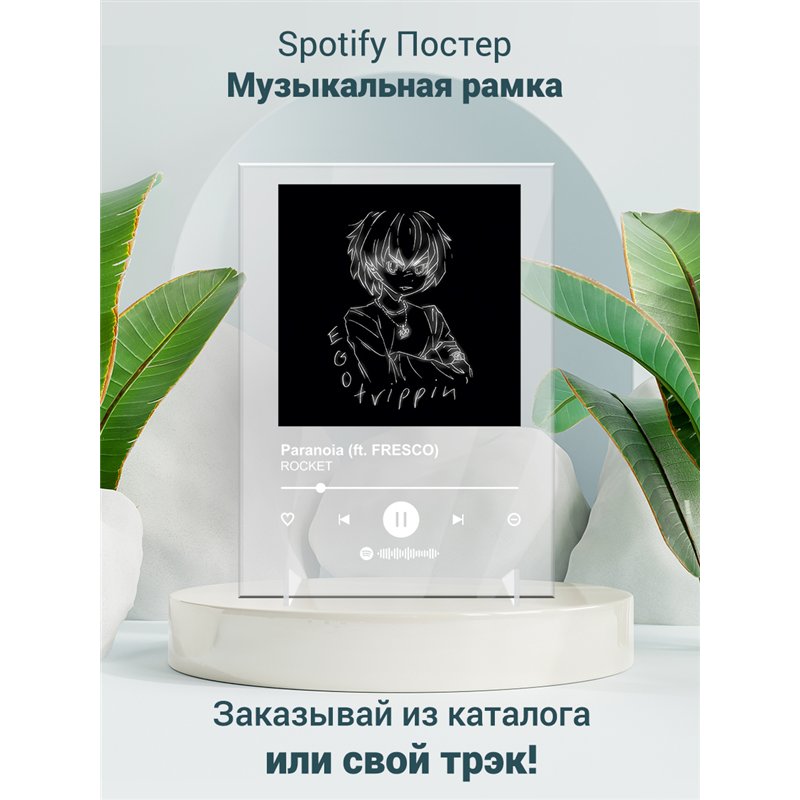 ROCKET - Paranoia (ft. FRESCO) - постер Spotify