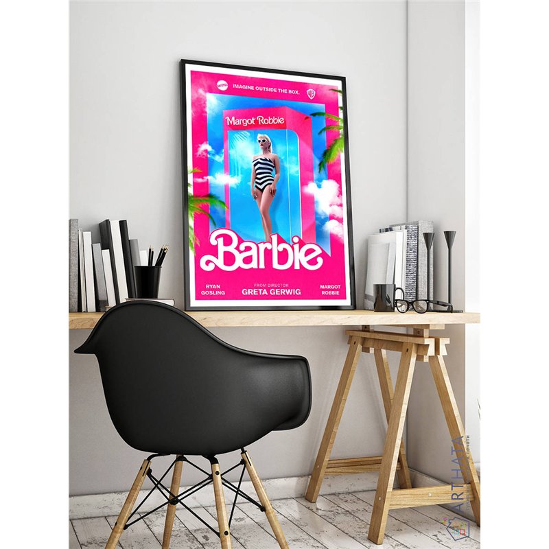 Постер, плакат интерьерный 40x60см - Barbie 2023