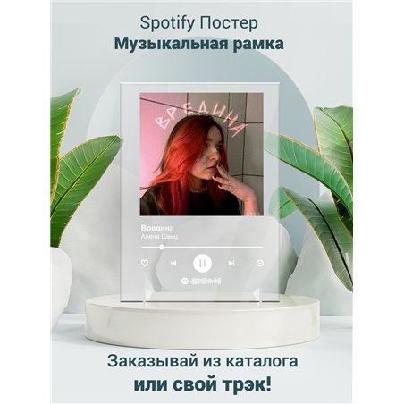 Алена Швец - Вредина - постер Spotify