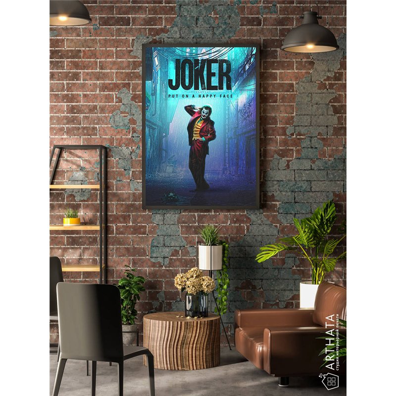Постер, плакат интерьерный 40x60см - Joker