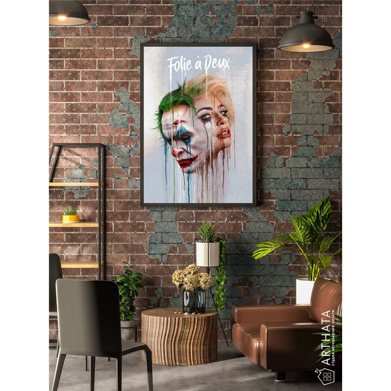 Постер, плакат интерьерный 40x60см - Joker