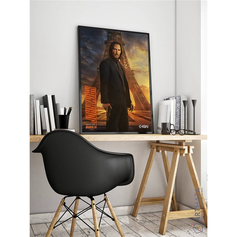Постер, плакат интерьерный 40x60см - John Wick 4