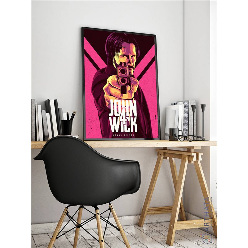 Постер, плакат интерьерный 40x60см - John Wick 4