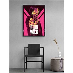 Постер, плакат интерьерный 40x60см - John Wick 4