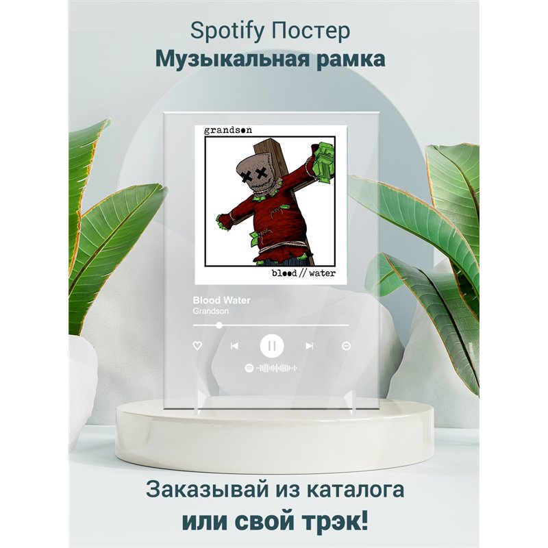 Grandson - Blood Water - постер Spotify