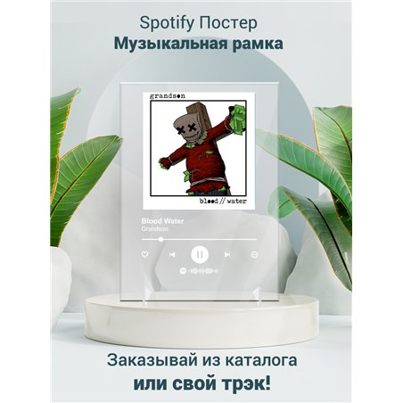 Grandson - Blood Water - постер Spotify
