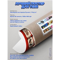 Постер, плакат интерьерный 40x60см - The Grand Budapest Hotel