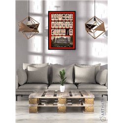 Постер, плакат интерьерный 40x60см - The Grand Budapest Hotel