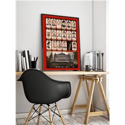 Постер, плакат интерьерный 40x60см - The Grand Budapest Hotel