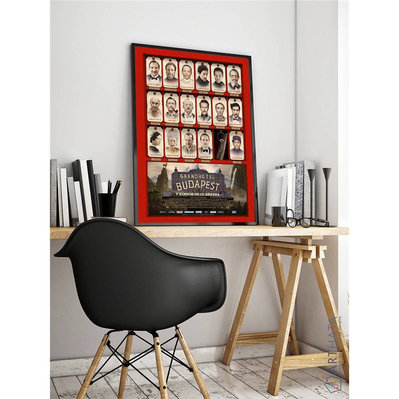 Постер, плакат интерьерный 40x60см - The Grand Budapest Hotel