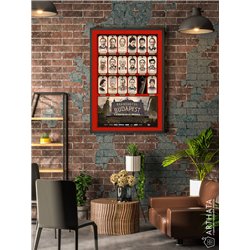 Постер, плакат интерьерный 40x60см - The Grand Budapest Hotel