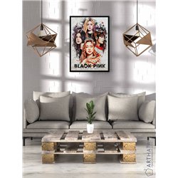 Постер, плакат интерьерный 40x60см - blackpink