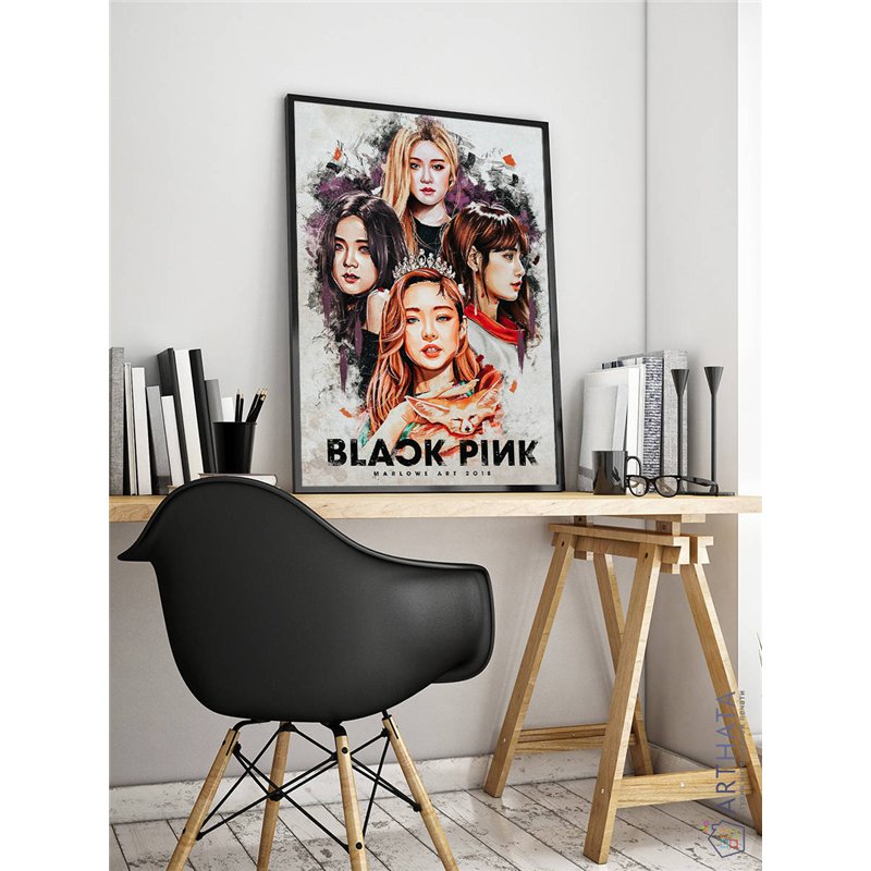 Постер, плакат интерьерный 40x60см - blackpink