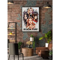 Постер, плакат интерьерный 40x60см - blackpink